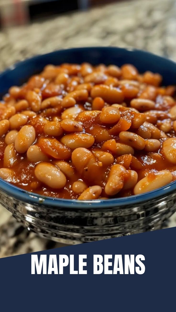 A bowl of rich Southern Baked Beans, slow-cooked to perfection