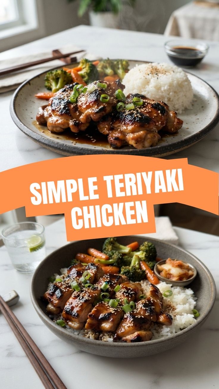 Delicious Teriyaki Chicken dish, perfectly glazed and cooked.